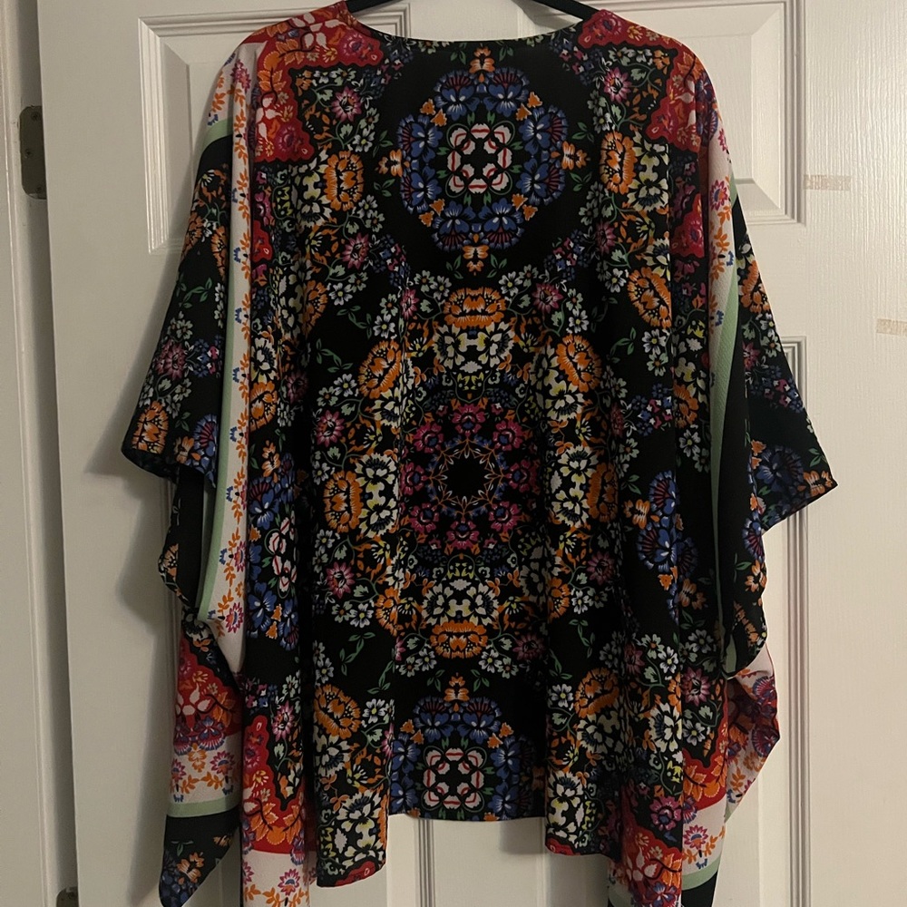 Multicolor Women's Kimono Size Large